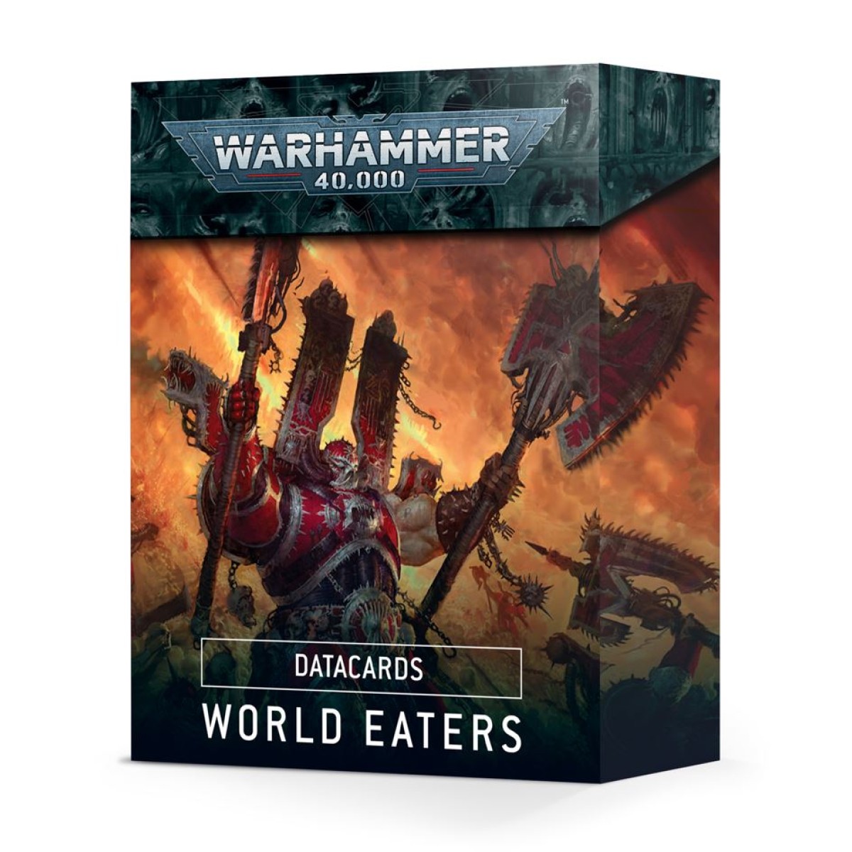 Warhammer 40k Data Cards World Eaters